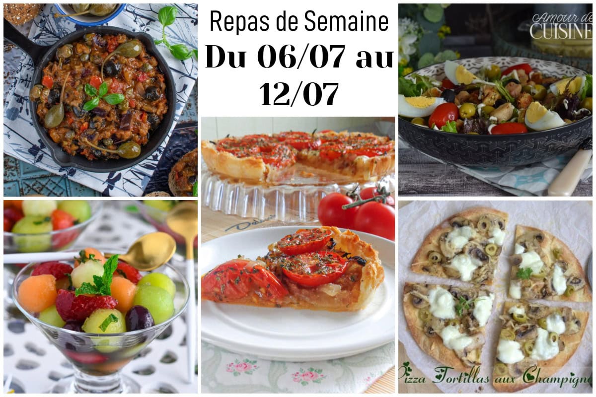 repas semaine 06-07