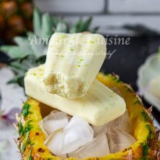 Recette esquimaux d'ananas et coco
