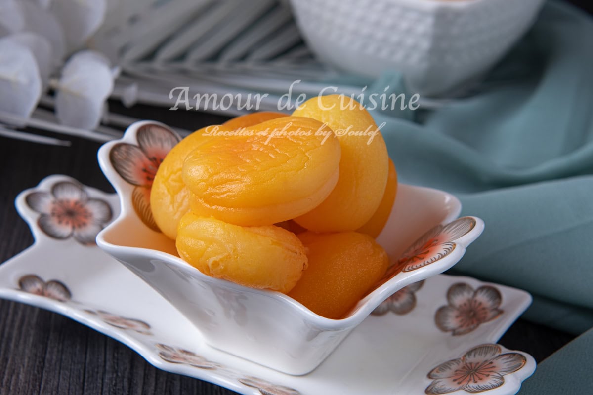 les abricots hydratés