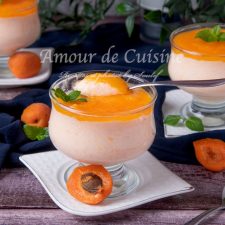 Mousse à l'abricot facile et légère