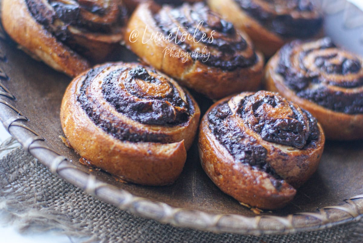rolls au chocolat