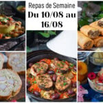 menu semaine 33