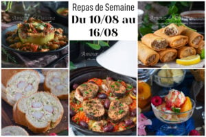 menu semaine 33