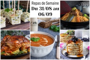 menu de la semaine 36