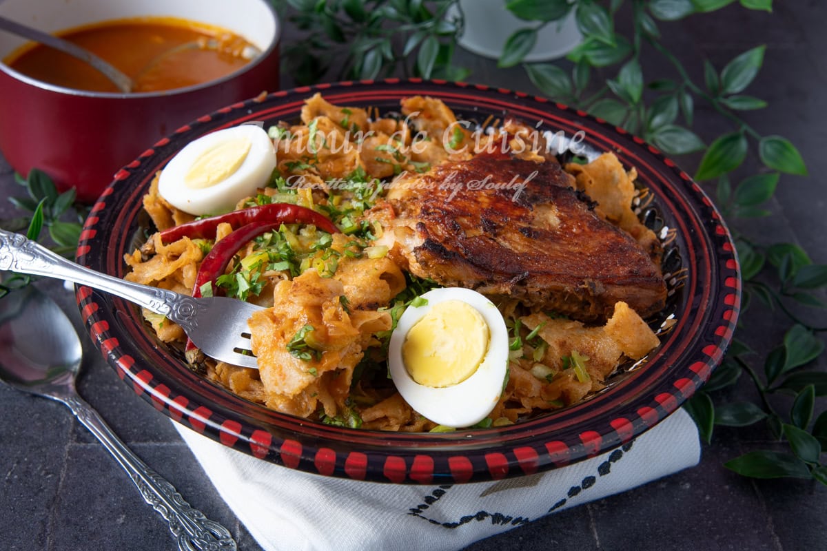 Recette de chakhchoukhat msila