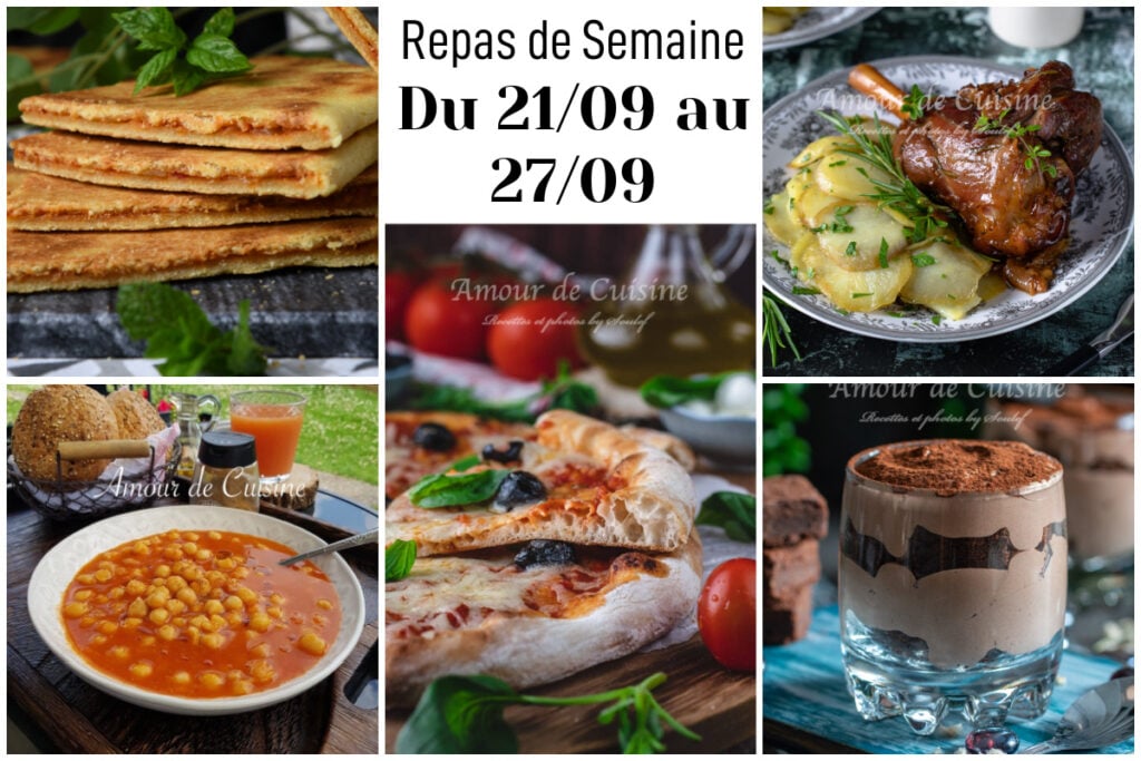 menu semaine 39