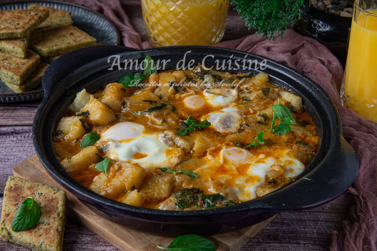Pommes de terre au pouliot