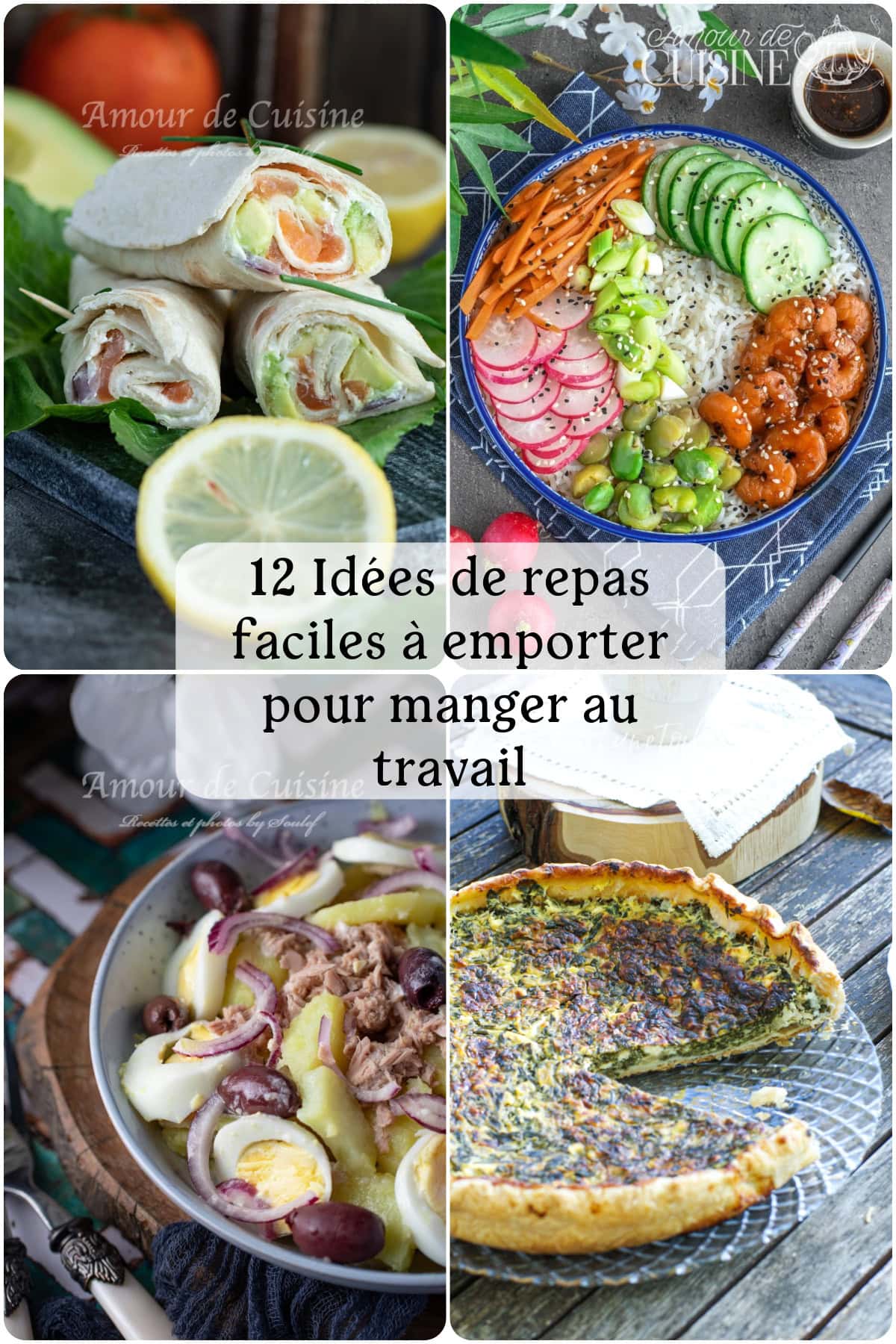 Idée Repas à Emporter Au Travail