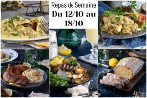 menu semaine 42 planning repas