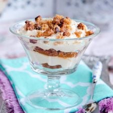 Verrines faciles au mascarpone et pain d’épice