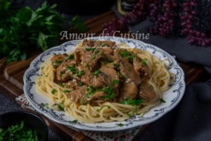 Beef Stroganoff recipe