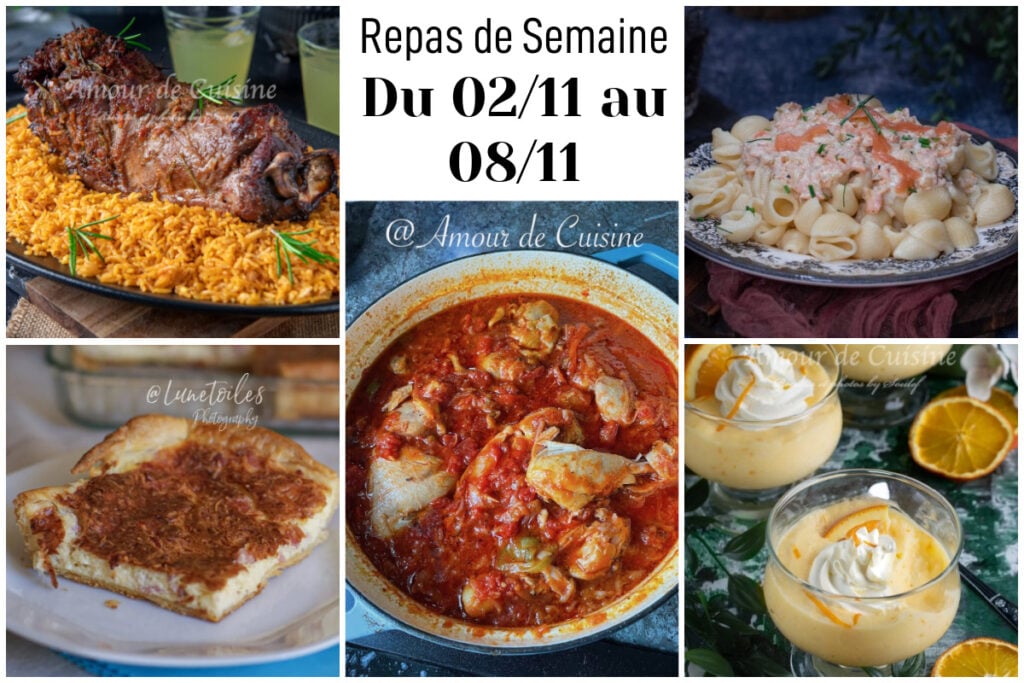 repas semaine 45