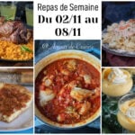 repas semaine 45