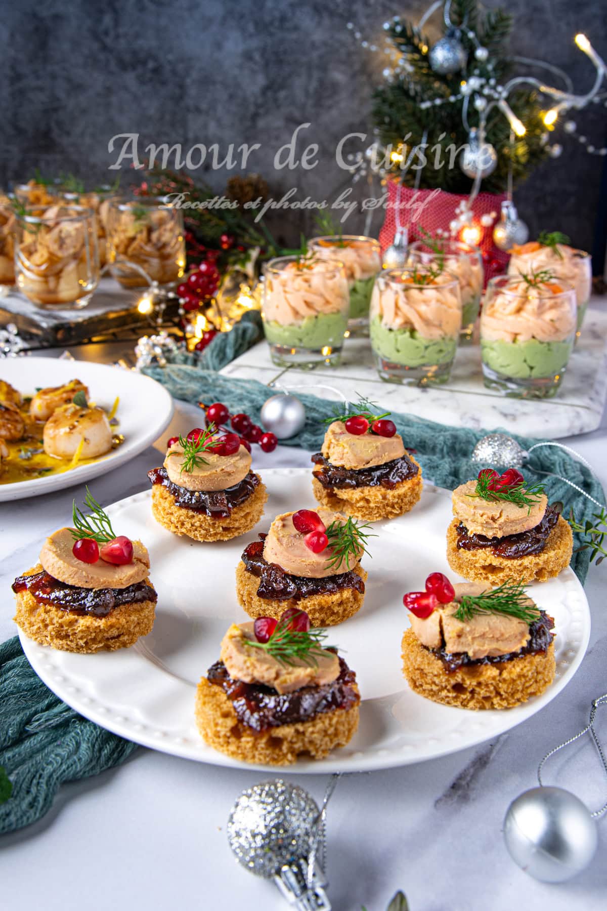 canapes aperitif de noel