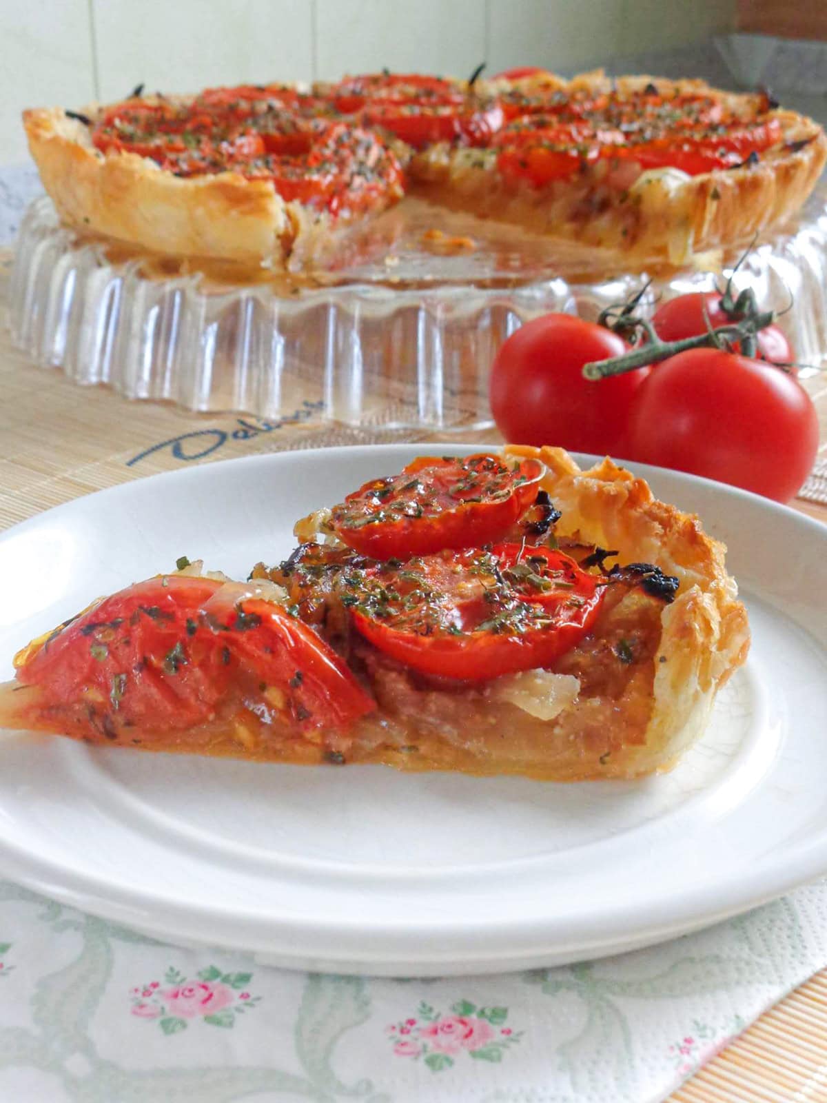tarte provencale aux tomates