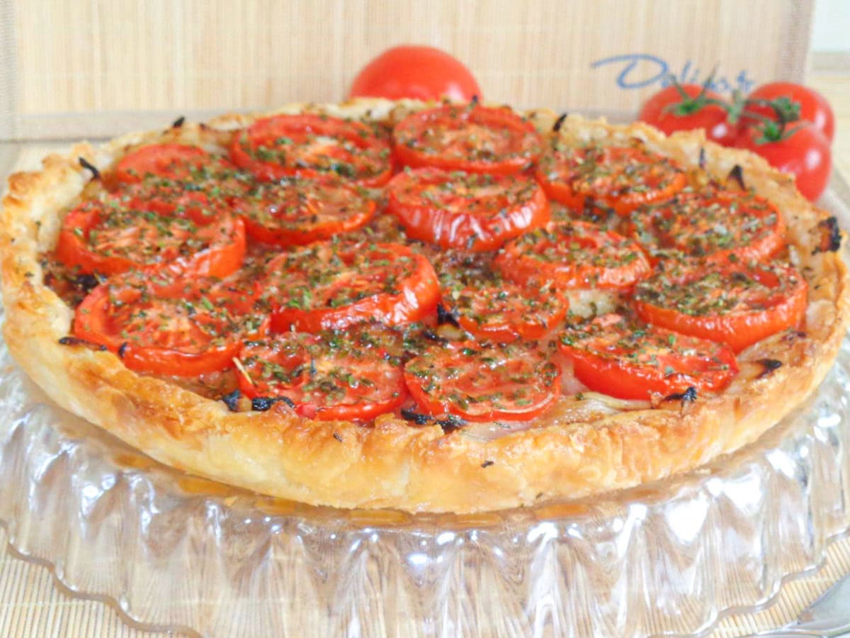 tarte provençale aux tomates