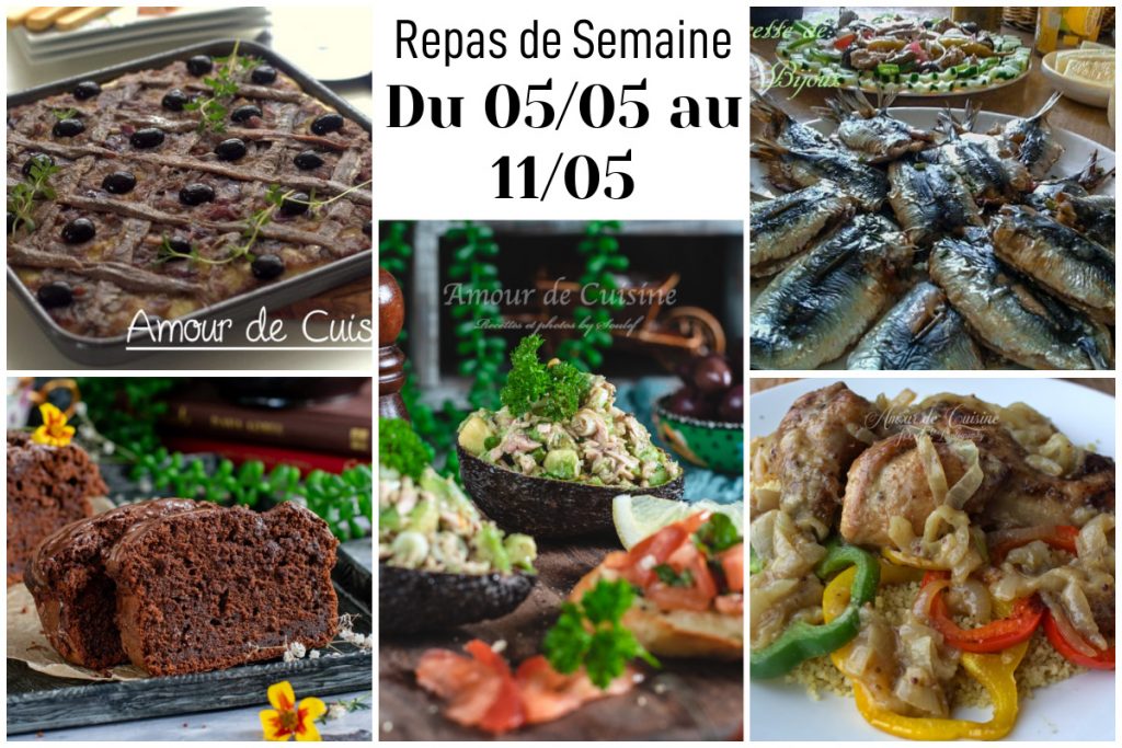 repas de semaine 05-05