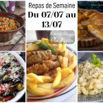 menu semaine