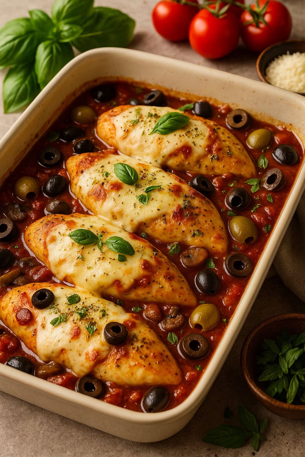 Recette filet de poulet à l’italienne