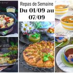 repas semaine 1 er septembre