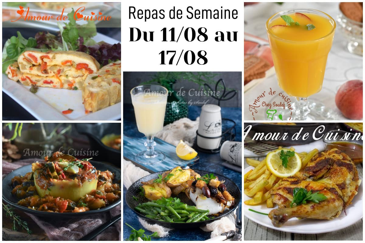 repas de semaine facile pour le soir