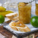 confiture de banane au citron vert