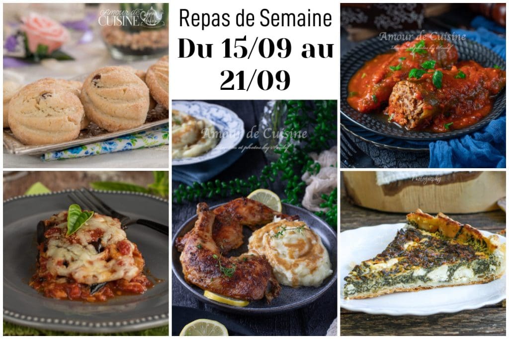 repas de semaine
