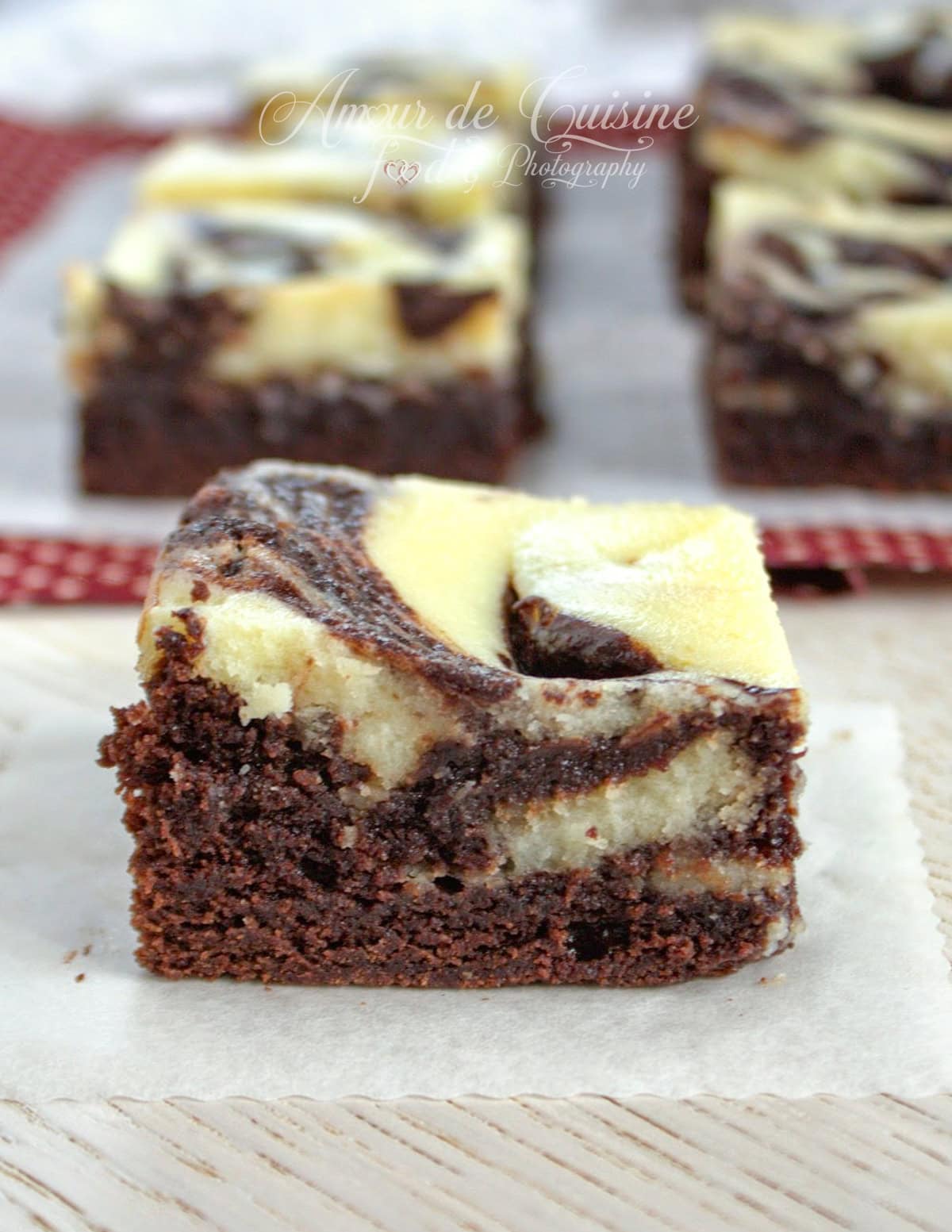Brownie cheesecake
