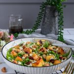 salade de coing, quinoa et roquette