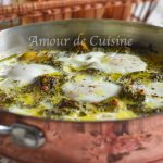 spinach and potatoes shakshuka