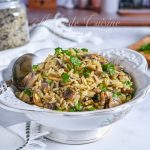 riz pilaf aux champignons