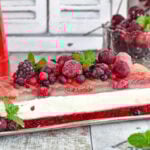 Summer berries panna cotta terrine et gelee aux fruits rouges