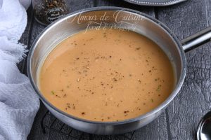sauce brune maison, gravy sauce