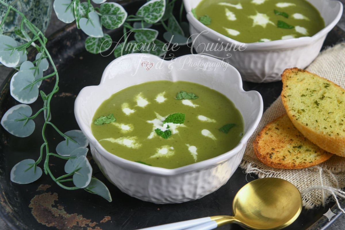 soupe de tomates vertes