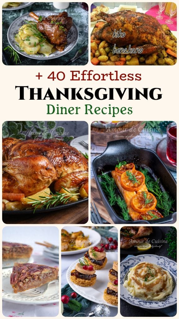 +40 effortless thanksgiving diner recipe