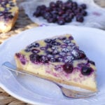 cheesecake aux myrtilles