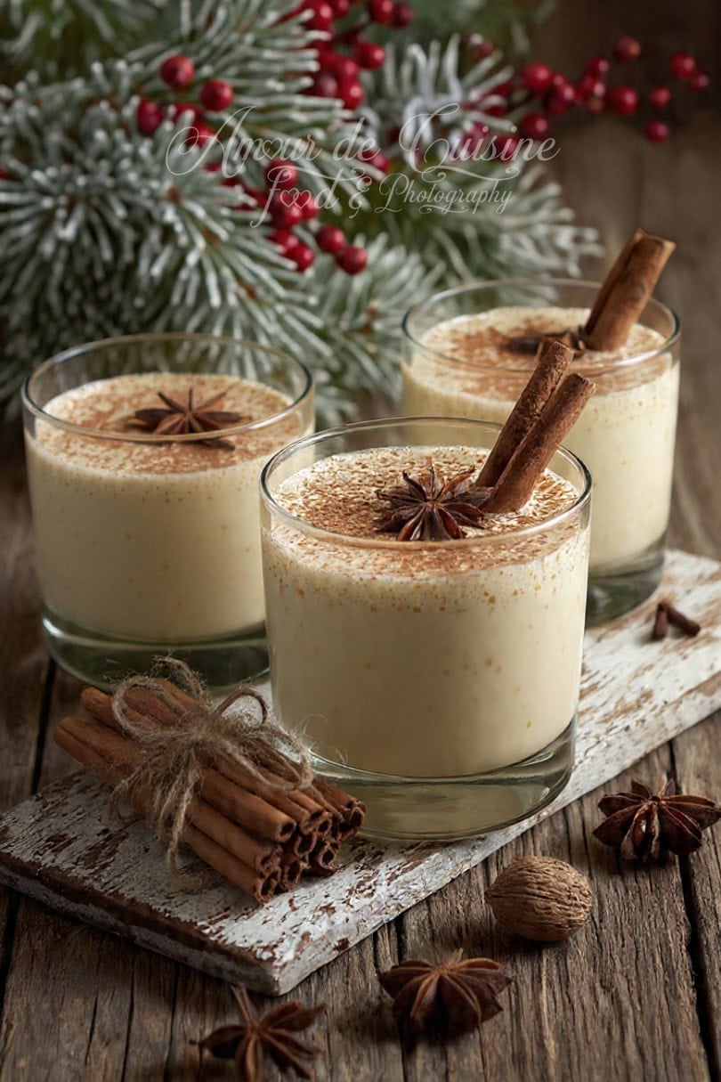 recette de lait de poule maison