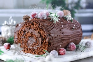 buche de noel a la ganache au chocolat