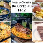 menu de semaine
