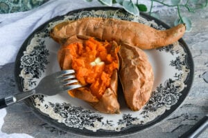 patate douce à l'air fryer
