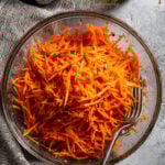 salade de carottes rapees