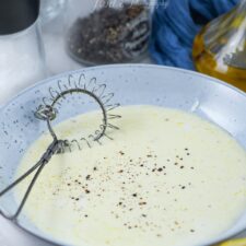 Recette sauce Vinaigrette au yaourt nature