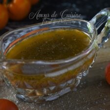 Recette de la Vinaigrette au vinaigre balsamique et sirop d’érable