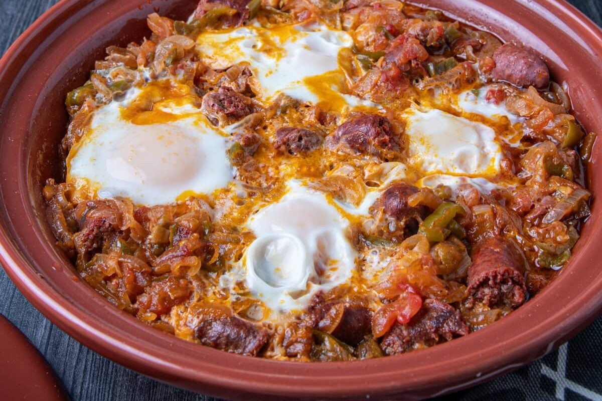 Ojja tunisienne aux merguez