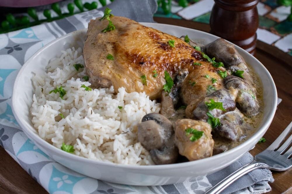 Recette de fricassée de poulet facile