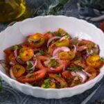 salade de tomattes fraiches