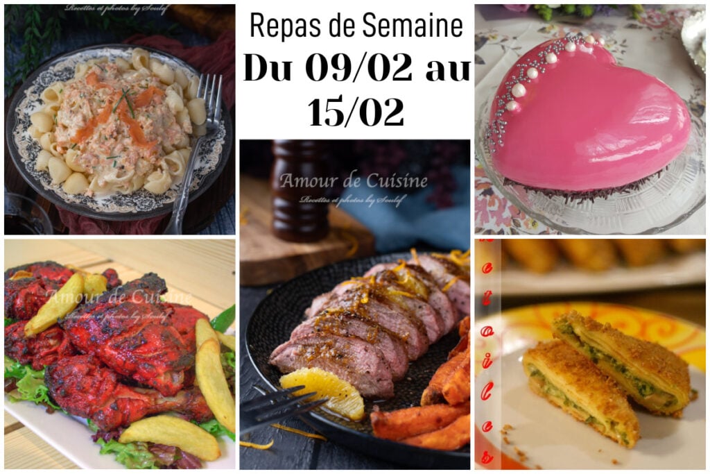menu semaine