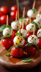 brochettes caprese