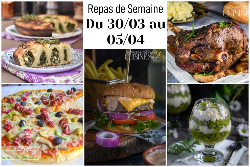 menu semaine 14