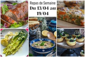 menu semaine 16